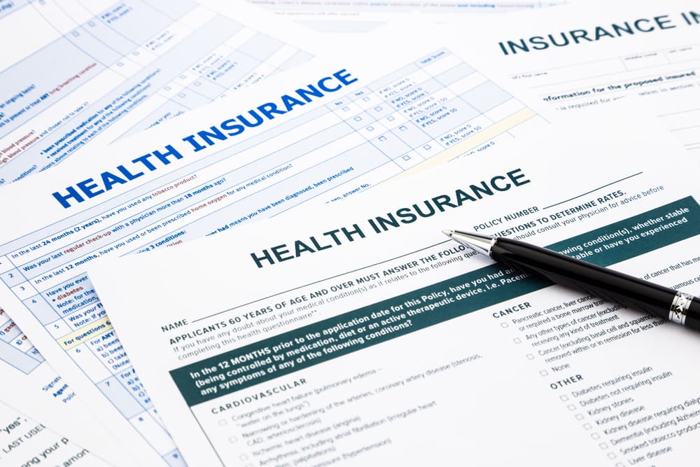 health insurance application